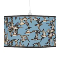 Stunning Winter Ducks in Flight Ceiling Lamp