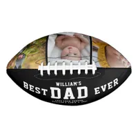 Best Dad Ever | Father's Day 3-Photo Collage Football