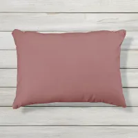 Personalized Photo Artwork Dusty Purple Blue 12x16 Outdoor Pillow