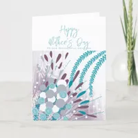 Abstract Floral Grandma Mother's Day Card