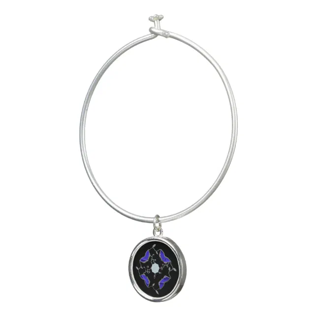 Jewel design  bangle bracelet