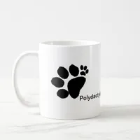 Mug - Polydactyl Paw Prints