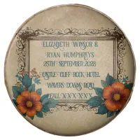 Elegant Vintage Floral Wedding Chocolate Covered Oreo