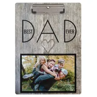 Best Dad Ever, Our Super Dad Father's Day Photo Clipboard