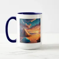 Camp at Sunrise Mug