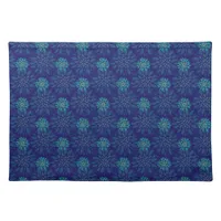 Floral Pattern Cloth Placemat