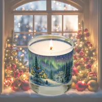 Magical Christmas night in the forest under stars  Scented Candle