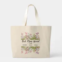 Wildflower Mom Appreciation Tote Bag