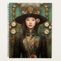 Steampunk Portrait of a Lady Planner