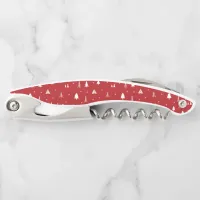 Christmas Trees and Snowflakes Waiter's Corkscrew