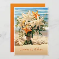 Beach Wedding Starfish Bouquet