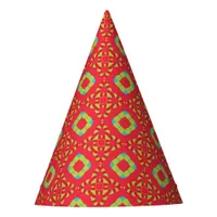 Christmas Holiday Charm Pattern 01 -  Party Hat