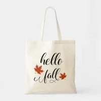 Hello Fall Tote Bag