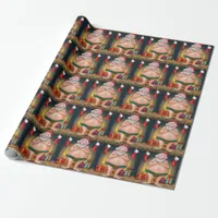 Funny Dirty Santa Christmas Collection Wrapping Paper