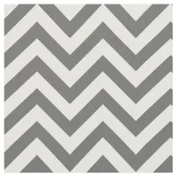 Preppy Dark Gray Chevron Pattern Fabric