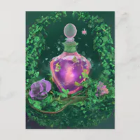 Magic Potion and Ivy Postcard