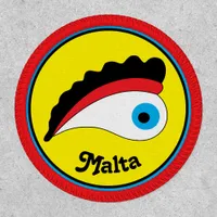 Malta Fishing Boat Lucky  Eye Colourful Patch