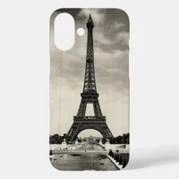 Vintage Eiffel Tower Paris iPhone Wallet Case