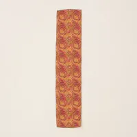 Colorful Fall Foliage Abstract Scarf