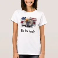 *~* Patriotic AP27 American Flag Bald Eagle T-Shirt