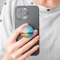 Santa Monica Pier Rainbow Colors PopSocket