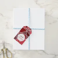 Elegant Geometrical Wedding Gift Tags