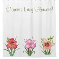 Daylily Garden Shower Curtain