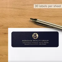 Custom Real Estate Logo Return Address Labels