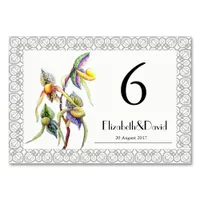 Gardening Lover Orchid The Paphiopedilum Table Number