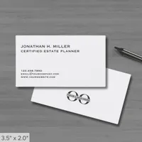 Simple Company Logo Business Card