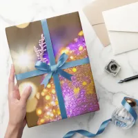 Glittering Orbs - A Dazzling Display Wrapping Paper