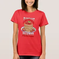 Cute Strawberry Pancakes Foodie T-Shirt