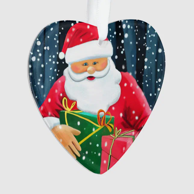 Merry Christmas - Santa Claus Ornament