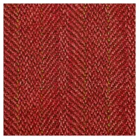 Red Tweed Image Fabric