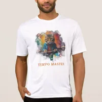 *~* Percussionist Cool Cat DRUMMER TERRA AP91 T-Shirt