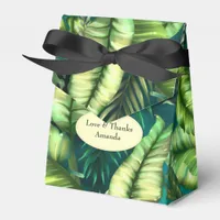 Watercolor Aloha Tropical Summer Beach Graduation Favor Boxes