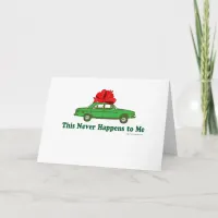 Big Gift Funny Christmas Holiday Card