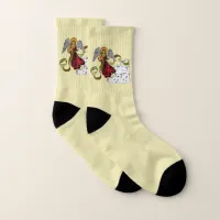 Celestial Angel of Light Socks