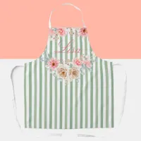 Custom Spring Blossom Apron