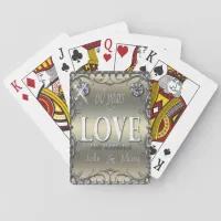 60 Years of Love ID196 Poker Cards