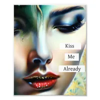 Kiss Me Already | Fantasy Ethereal Art Photo Print