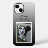 Personalized Pet Photo I Love my Dog   Case-Mate iPhone 14 Case