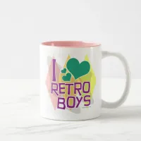 Retro Boys Fun Classic Nostalgia Saying Two-Tone Coffee Mug