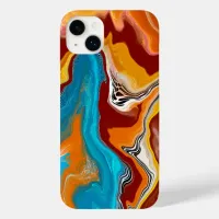 Planetary Bliss Fluid Digital Art    Case-Mate iPhone 14 Plus Case