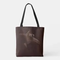 Medieval Plague Doctor Gothic Steampunk Halloween Tote Bag