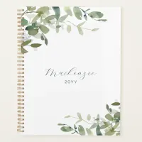 Eucalyptus Ivy Greenery Elegant Minimalist Planner