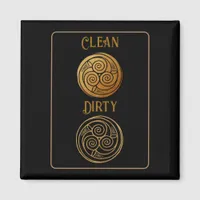 Celtic Knot Mandala Dishwasher Magnet