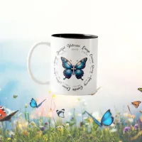 Butterfly With Bible Verses Mug