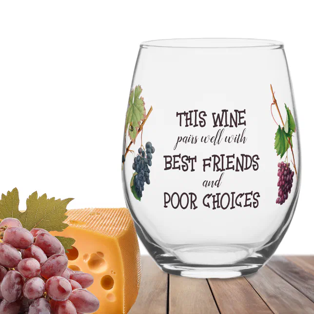 ...  Stemless Wine Glass