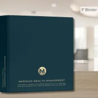 Business Monogram Financial Planning Binder